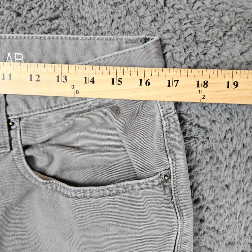 Free World Night Train Regular Fit Charcoal Gray Pants Mens Size 32 Cotton Twill
